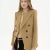 Maßgeschneiderte Jacke aus Wolle Grain de Poudre Maßgeschneiderte Jacke aus Wolle Grain de Poudre