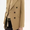 Maßgeschneiderte Jacke aus Wolle Grain de Poudre Maßgeschneiderte Jacke aus Wolle Grain de Poudre