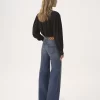 Maxi-Lavallière-Bluse mit Raffungen aus Crêpe de Chine Maxi-Lavallière-Bluse mit Raffungen aus Crêpe de Chine