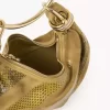 Mini-Armband-Hobo-Tasche aus Wildleder und Schlangenhaut Mini-Armband-Hobo-Tasche aus Wildleder und Schlangenhaut