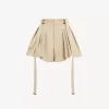 Mini-Ballonshorts aus Baumwollgabardine Mini-Ballonshorts aus Baumwollgabardine