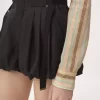 Mini-Bloomer-Shorts aus gewaschener Habotai-Seide Mini-Bloomer-Shorts aus gewaschener Habotai-Seide