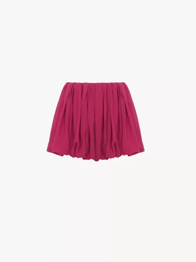 Mini-Bloomer-Shorts aus Seidencharmeuse