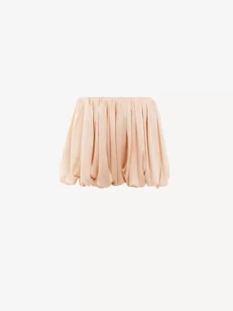 Mini-Bloomer-Shorts aus Seidencharmeuse