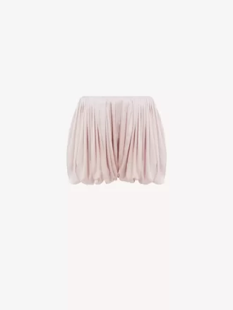 Mini-Bloomer-Shorts aus Seidencharmeuse