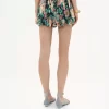 Mini-Bloomer-Shorts aus Seidencharmeuse
