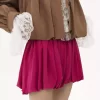 Mini-Bloomer-Shorts aus Seidencharmeuse