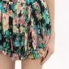 Mini-Bloomer-Shorts aus Seidencharmeuse