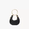 Mini Bracelet Hobo Bag aus genarbtem Leder Mini Bracelet Hobo Bag aus genarbtem Leder