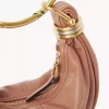 Mini Bracelet Hobo Bag aus genarbtem Leder Mini Bracelet Hobo Bag aus genarbtem Leder