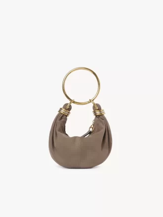 Mini Bracelet Hobo Bag aus Wildleder