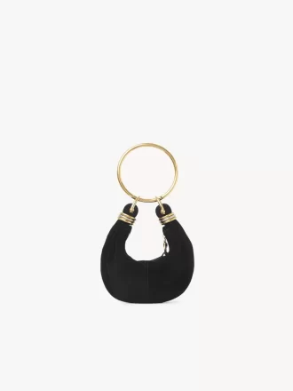 Mini Bracelet Hobo Bag aus Wildleder