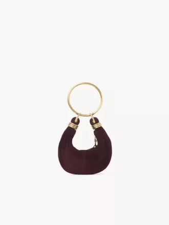 Mini Bracelet Hobo Bag aus Wildleder