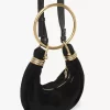 Mini Bracelet Hobo Bag aus Wildleder