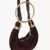 Mini Bracelet Hobo Bag aus Wildleder