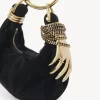 Mini Bracelet Hobo Bag aus Wildleder Mini Bracelet Hobo Bag aus Wildleder