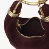 Mini Bracelet Hobo Bag aus Wildleder