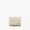 Mini Chloé Iconic Dreifachfalttasche aus glänzendem Leder