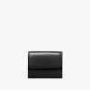 Mini Chloé Iconic Dreifachfalttasche aus glänzendem Leder