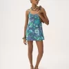 Minikleid mit dünnen Trägern aus Baumwolljersey Minikleid mit dünnen Trägern aus Baumwolljersey