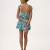 Minikleid mit dünnen Trägern aus Baumwolljersey Minikleid mit dünnen Trägern aus Baumwolljersey