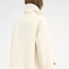 Oversize-Kurzmantel aus Wolle