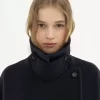 Oversize-Kurzmantel aus Wolle
