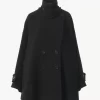 Oversize-Mantel aus Wolle Oversize-Mantel aus Wolle
