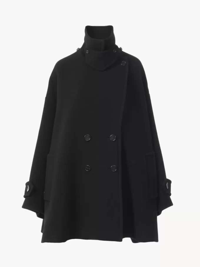 Oversize-Mantel aus Wolle Oversize-Mantel aus Wolle