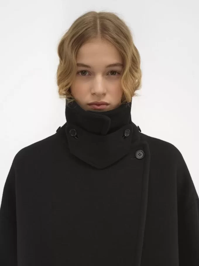 Oversize-Mantel aus Wolle Oversize-Mantel aus Wolle