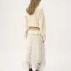 Oversize-Rollkragenpullover mit Logo aus Woll- und Mohairstrick Oversize-Rollkragenpullover mit Logo aus Woll- und Mohairstrick