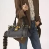 Paddington-Tasche aus genarbtem Leder Paddington-Tasche aus genarbtem Leder