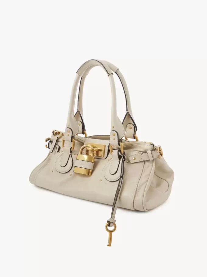 Paddington-Tasche aus genarbtem Leder Paddington-Tasche aus genarbtem Leder