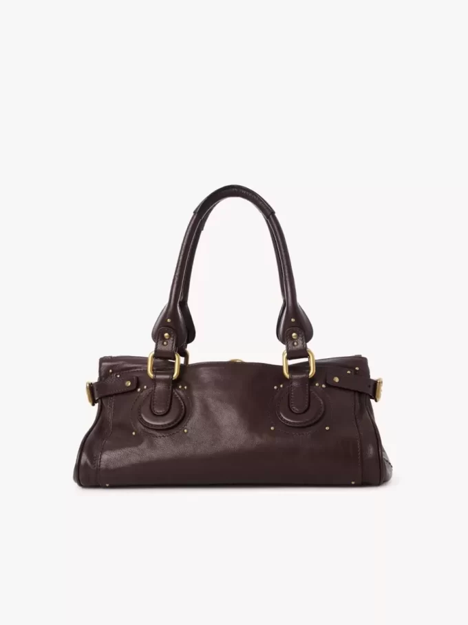 Paddington-Tasche aus genarbtem Leder Paddington-Tasche aus genarbtem Leder