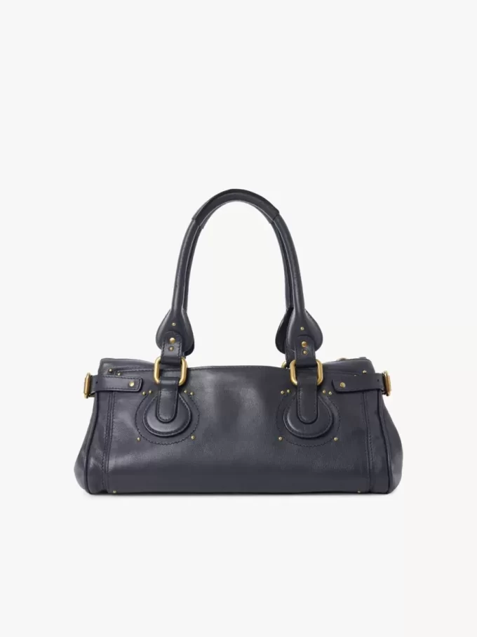 Paddington-Tasche aus genarbtem Leder Paddington-Tasche aus genarbtem Leder