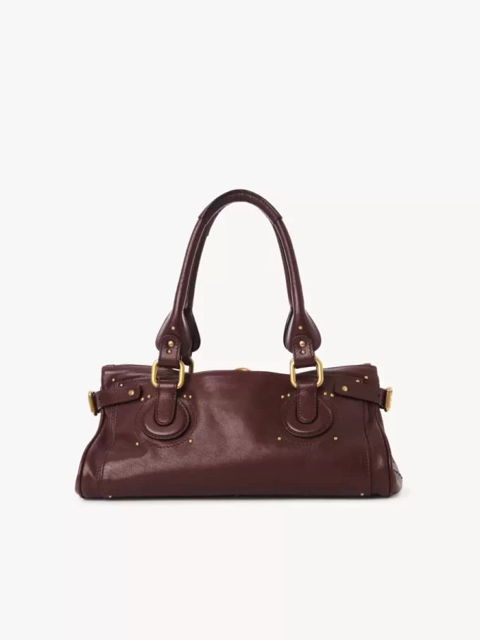 Paddington-Tasche aus genarbtem Leder Paddington-Tasche aus genarbtem Leder