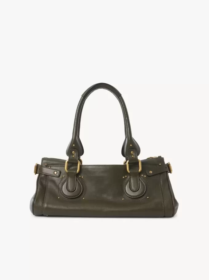 Paddington-Tasche aus genarbtem Leder Paddington-Tasche aus genarbtem Leder