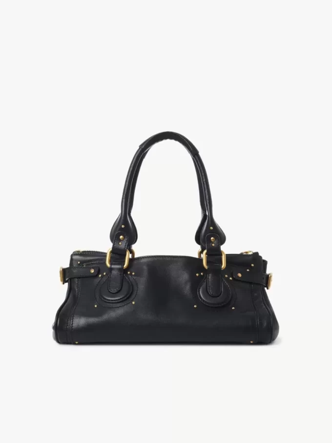 Paddington-Tasche aus genarbtem Leder Paddington-Tasche aus genarbtem Leder