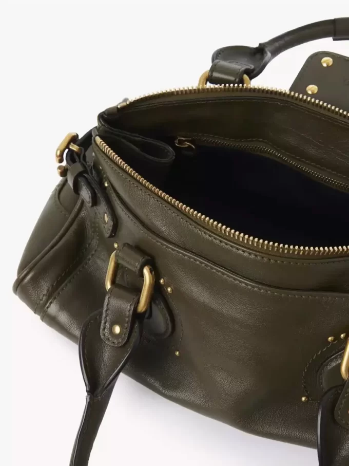 Paddington-Tasche aus genarbtem Leder Paddington-Tasche aus genarbtem Leder