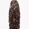 Ärmelloser Jumpsuit mit hohem Bund aus Seidencharmeuse Ärmelloser Jumpsuit mit hohem Bund aus Seidencharmeuse