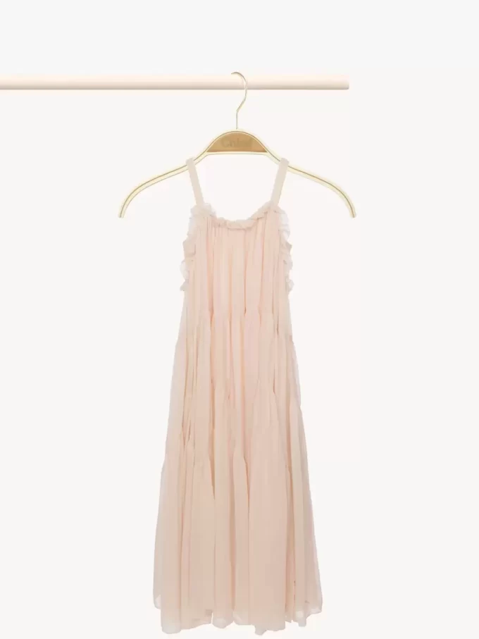 Ärmelloses langes Kleid Ärmelloses langes Kleid