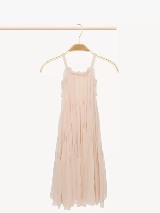 Ärmelloses langes Kleid Ärmelloses langes Kleid