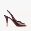Sandale mit Blumenmuster und Absatz Sandale mit Blumenmuster und Absatz