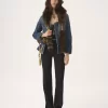 Schößchen-Reitjacke aus Denim Schößchen-Reitjacke aus Denim