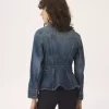 Schößchen-Reitjacke aus Denim Schößchen-Reitjacke aus Denim