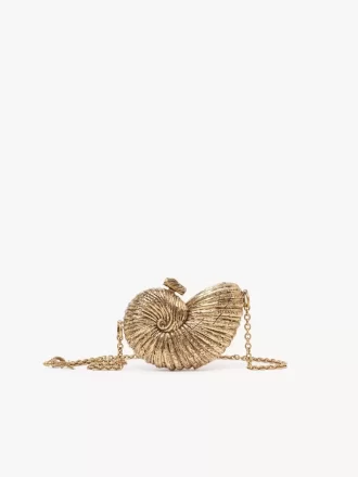 Sea Treasures Shell Minaudière aus Metall