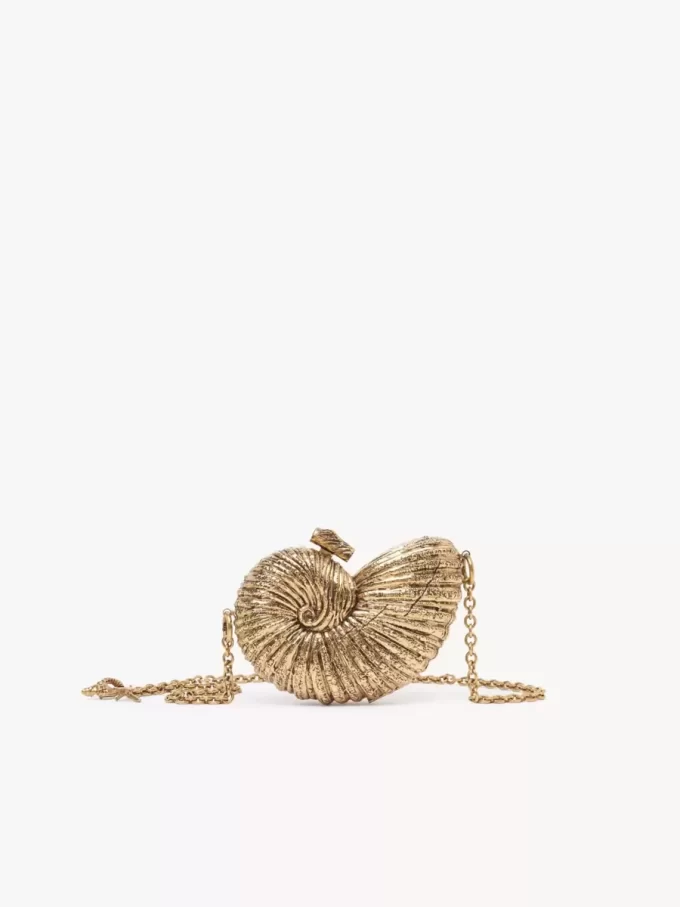 Sea Treasures Shell Minaudière aus Metall Sea Treasures Shell Minaudière aus Metall