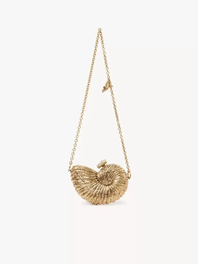 Sea Treasures Shell Minaudière aus Metall Sea Treasures Shell Minaudière aus Metall