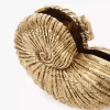 Sea Treasures Shell Minaudière aus Metall Sea Treasures Shell Minaudière aus Metall