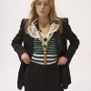 Smokingjacke aus Grain-de-Poudre-Wolle Smokingjacke aus Grain-de-Poudre-Wolle